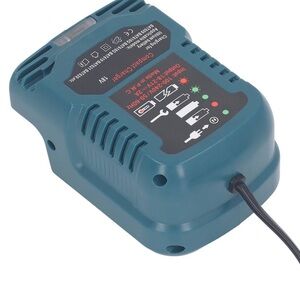Teal LED Battery Charger 18v lithium battery charger